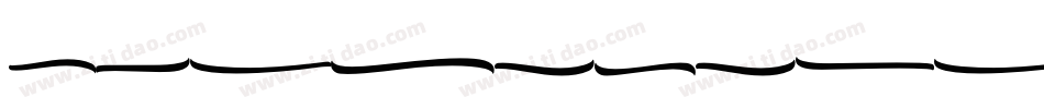 Northshire Swash字体转换